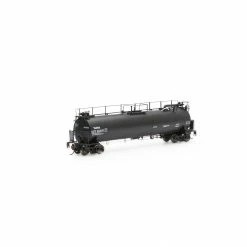 Athearn HO TankTrain Intermediate, GATX/Black Small #28235 for Freight Cars
