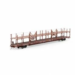 Athearn HO F89-F Bi-Level Auto Rack, NP/BTTX #913435 for Freight Cars