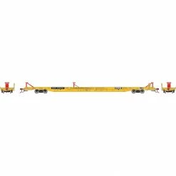 Athearn HO F89F Trailer, RTTX/Yellow 1991 Logo #151870 for Freight Cars