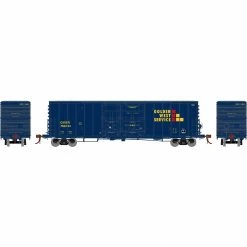 Athearn HO 50' PC&F 8' & 6' Box, GVSR #746024 for Freight Cars