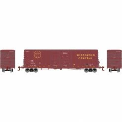 Athearn HO 50' PC&F 8' & 6' Box, WC #12101 for Freight Cars