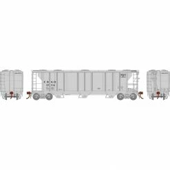 Athearn HO PS-2 2893 3-Bay Covered Hopper, CB&Q #85012 for Freight Cars