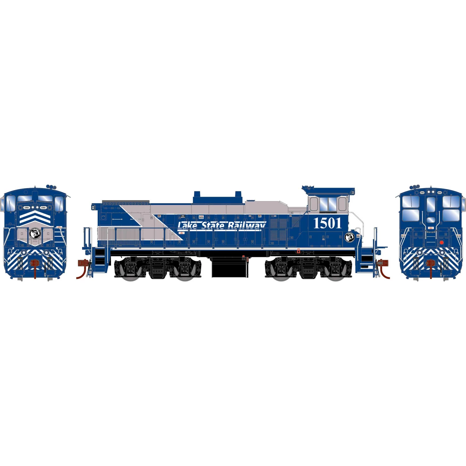 Athearn HO MP15AC with DCC & Sound, LSRC #1501 for Locomotives