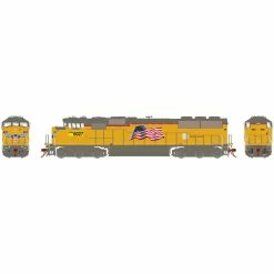 Athearn HO G2.0 SD60M Tri-Clops with DCC & Sound, Ex-UP WAMX #6027 for Locomotives