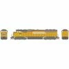 Athearn HO G2.0 SD60M Tri-Clops with DCC & Sound, Ex-UP WAMX #6028 for Locomotives
