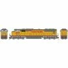 Athearn HO SD70M with DCC & Sound, Union Pacific #4000 for Locomotives