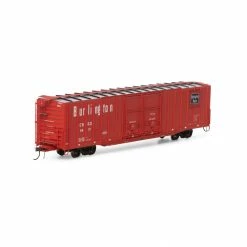 Athearn HO 60' PS Auto Box, CB&Q #9801 for Freight Cars