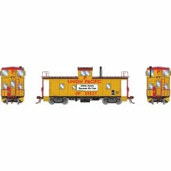 Athearn HO CA-8 Late Caboose with Lights & Sound UP #25527 for Freight Cars