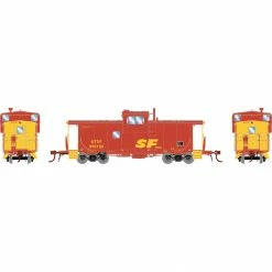 Athearn HO CE-8 ICC Caboose/Light/Snd,SF/Kodachrome#999700 for Cabooses