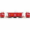 Athearn HO Bay Window Caboose with Lights and Sound, WPRR #2 for Cabooses