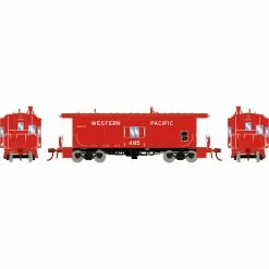 Athearn HO Bay Window Caboose with Lights and Sound, WP #485 for Cabooses