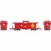 Athearn HO ICC Caboose with Lights, TP&W #707 for Cabooses