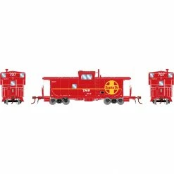 Athearn HO ICC Caboose with Lights, TP&W #707 for Cabooses