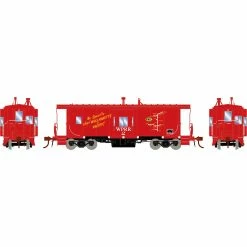 Athearn HO Bay Window Caboose with Lights, WPRR #2 for Cabooses