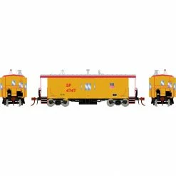 Athearn HO Bay Window Caboose with Lights, UP/SP #4747 for Cabooses