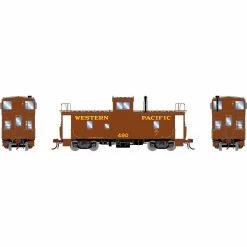 Athearn HO ICC Caboose with Lights & Sound, WP #490 for Cabooses