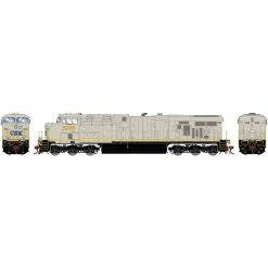 Athearn HO ES44DC Locomotive with DCC & Sound, CSX, Primer #5228 for Locomotives