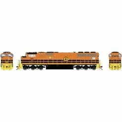 Athearn HO SD60M, B&P/Orange/Yellow #3887 for Locomotives
