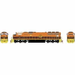 Athearn HO SD60M, B&P/Orange/Yellow #3890 for Locomotives