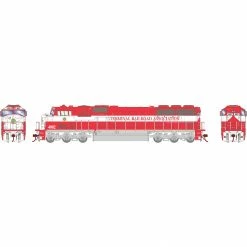 Athearn HO SD60I, TRRA/Red/White #4002 for Locomotives