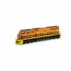 Athearn HO SD60M with DCC & Sound, B&P/Orange/Yellow #3887 for Locomotives