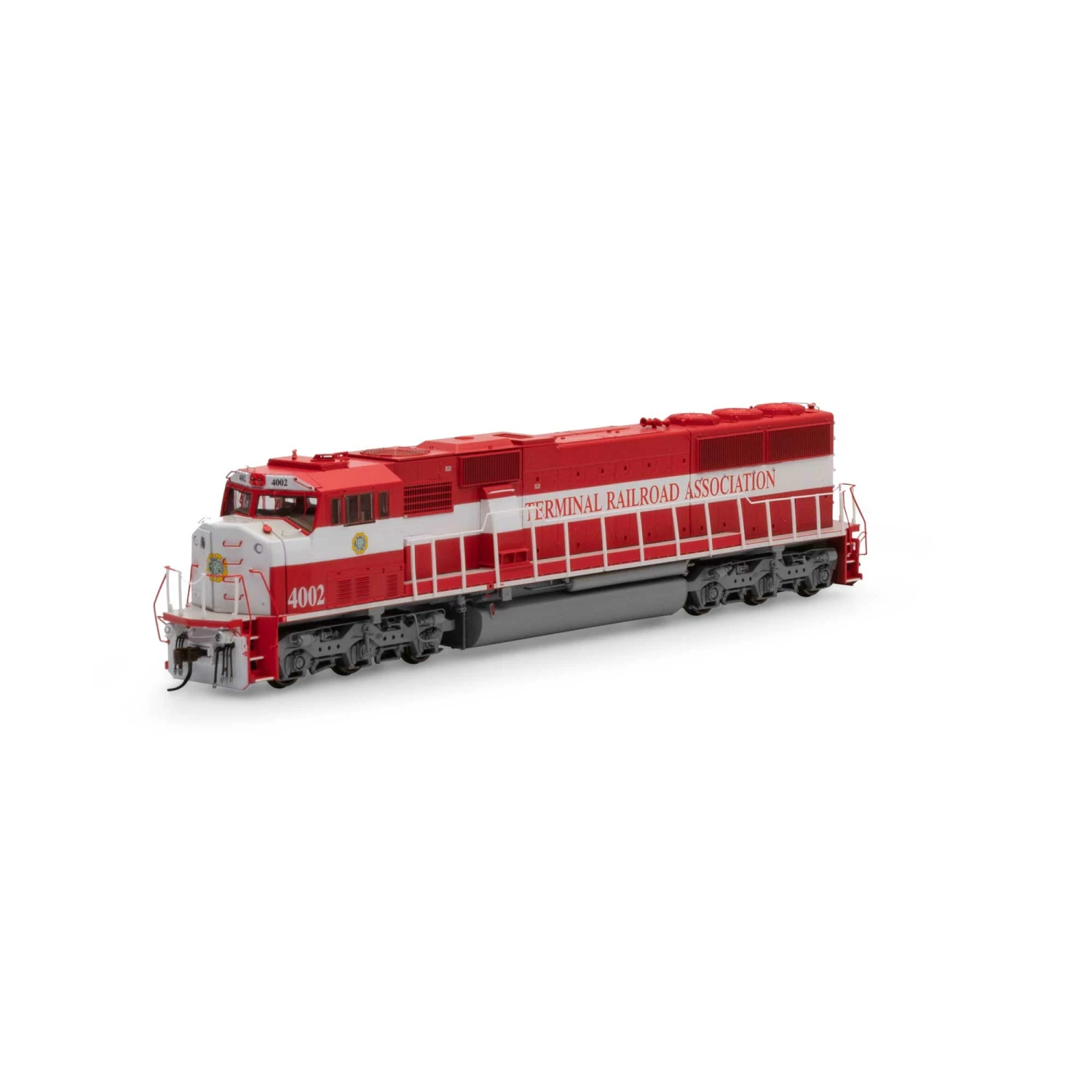 Athearn HO SD60I with DCC & Sound, TRRA/Red/White #4002 for Locomotives