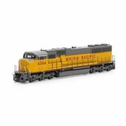 Athearn HO SD60M with DCC & Snd,UP/Red Sill/As Delivered#6364 for Locomotives