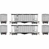 Athearn HO GATC 2600 Airslide Hopper, GACX (2) for Freight Cars