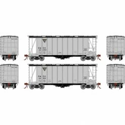 Athearn HO GATC 2600 Airslide Hopper, GACX (2) for Freight Cars