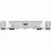 Athearn HO Trinity 3-Bay Hoppers, KRIX #56043 for Freight Cars