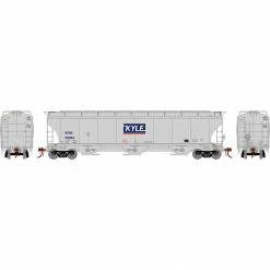 Athearn HO Trinity 3-Bay Hoppers, KRIX #56043 for Freight Cars