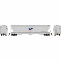 Athearn HO Trinity 3-Bay Hoppers, KRIX #56135 for Freight Cars