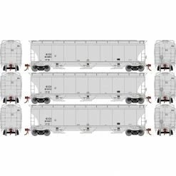 Athearn HO Trinity 3-Bay Hoppers, GCCX # 1 (3) for Freight Cars