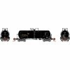 Athearn N 13,600-Gallon Acid Tank, UTLX, Black #13825 for Freight Cars