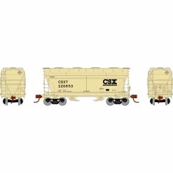 Athearn N ACF 2970 Covered Hopper, CSXT #220653 for Freight Cars
