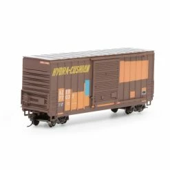 Athearn HO 40' High Cube Outside Braced Box, AZER #77037 for Freight Cars