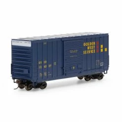 Athearn HO 40' High Cube Outside Braced Box, GWS #134037 for Freight Cars