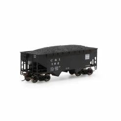 Athearn HO 34' 2-Bay Offset Open Hopper, C&I #162 for Freight Cars