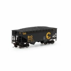 Athearn HO 34' 2-Bay Offset Open Hopper,Chessie/B&O#234567 for Freight Cars