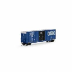 Athearn HO 50' Ext Post High Cube Plug Box, LRS #100000 for Freight Cars