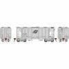 Athearn HO PS-2 2003 2-Bay Covered Hopper C&NW #95203 for Freight Cars