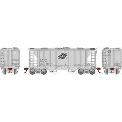Athearn HO PS-2 2003 2-Bay Covered Hopper C&NW #95203 for Freight Cars