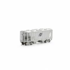 Athearn HO PS-2 2003 2-Bay Covered Hopper C&NW #95305 for Freight Cars