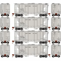 Athearn HO PS-2 2003 2-Bay Covered Hopper NP (4) for Freight Cars