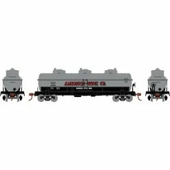 Athearn HO 3-Dome Tank, NATX #1 (4) for Freight Cars