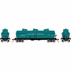 Athearn HO 3-Dome Tank, NATX #3447 for Freight Cars