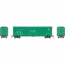 Athearn HO 50' OB Plug Door Box, NYC #78707 for Freight Cars