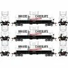 Athearn HO Chemical Tank, Baker Chocolates (3) for Freight Cars