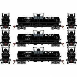 Athearn HO Chemical Tank, UP (3) for Freight Cars