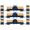 Athearn HO Chemical Tank, Vulcan Chemicals (3) for Freight Cars
